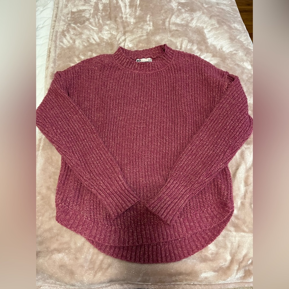Pink sweater